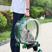 MewGo pet trolley carrier handheld travel view